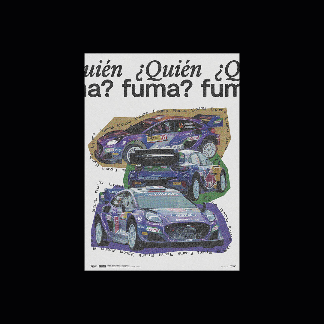 Póster 50 X 70 | ¿Quién fuma?